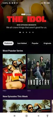 HBO Max android App screenshot 0