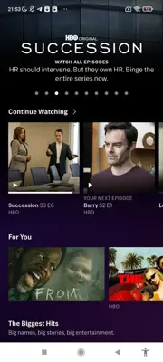 HBO Max android App screenshot 7